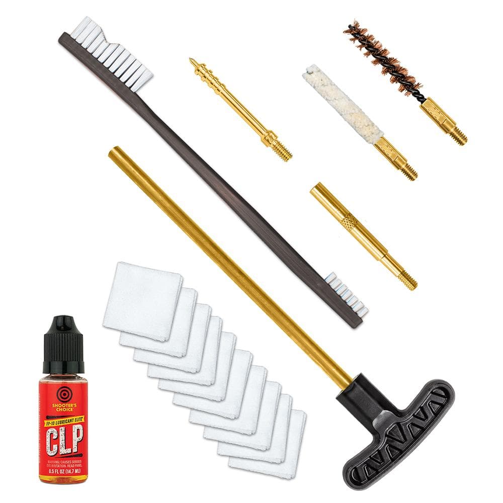 Otis Handgun Cleaning Kit with Brass Rod .22 Cal