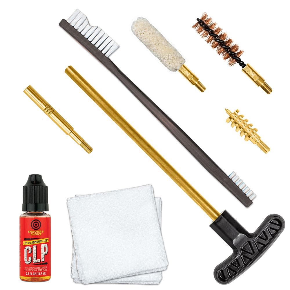 Otis Handgun Cleaning Kit with Brass Rod .40 Cal/10mm