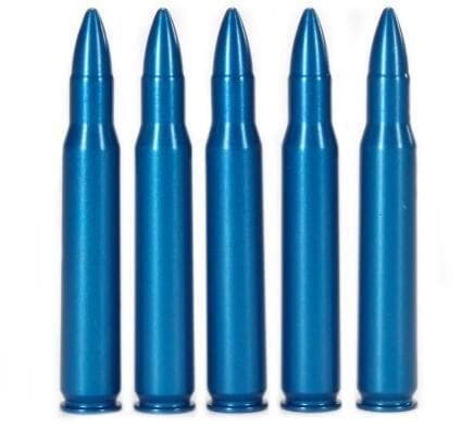 A-Zoom Aluminum Snap Caps .30-06 Blue 5/pk