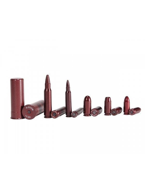 A-Zoom Metal Snap Caps Variety Pack Military/LE 2 each 9mm .40 .45 .223 .308 12GA