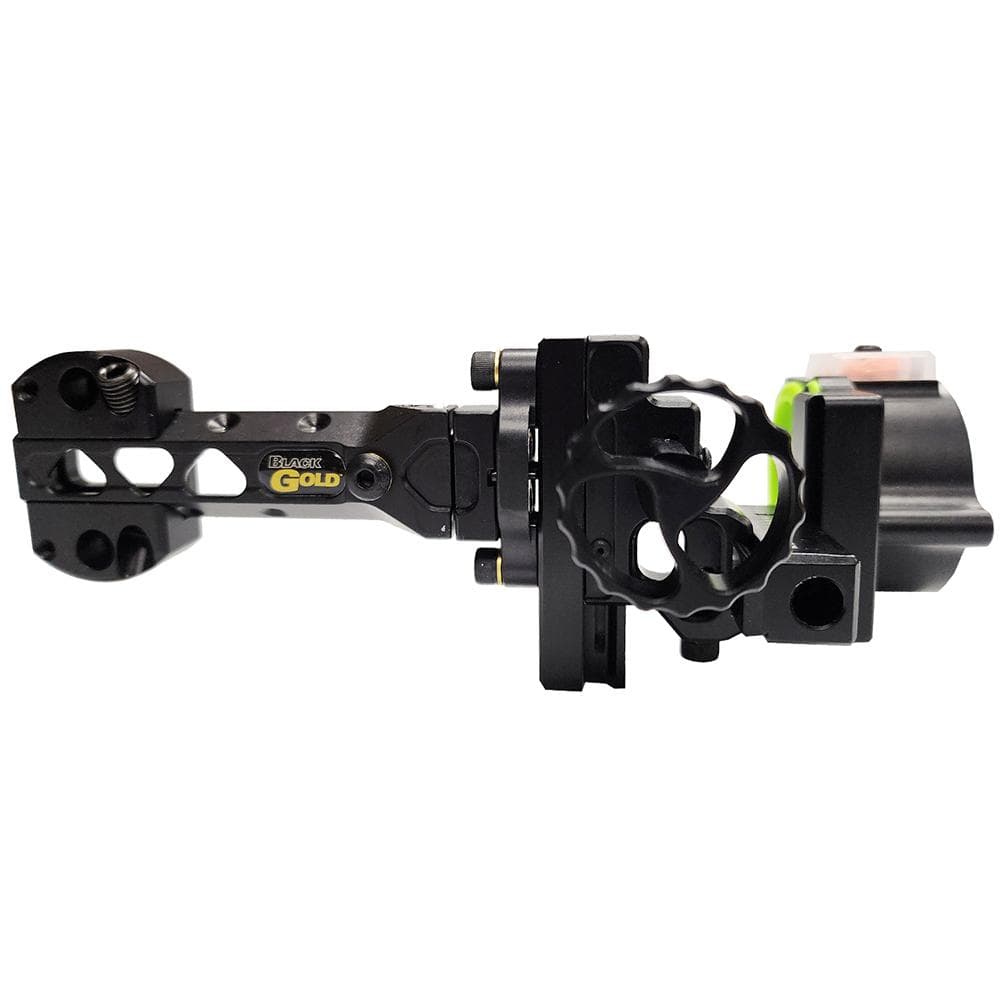 Black Gold Ascent Mountain Lite HD Dual Track 2 Pin Scope Vertical 4'' Dovetail RH