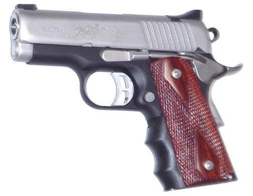 Pearce Grip 1911 Compact Model Rubber Finger Groove Insert