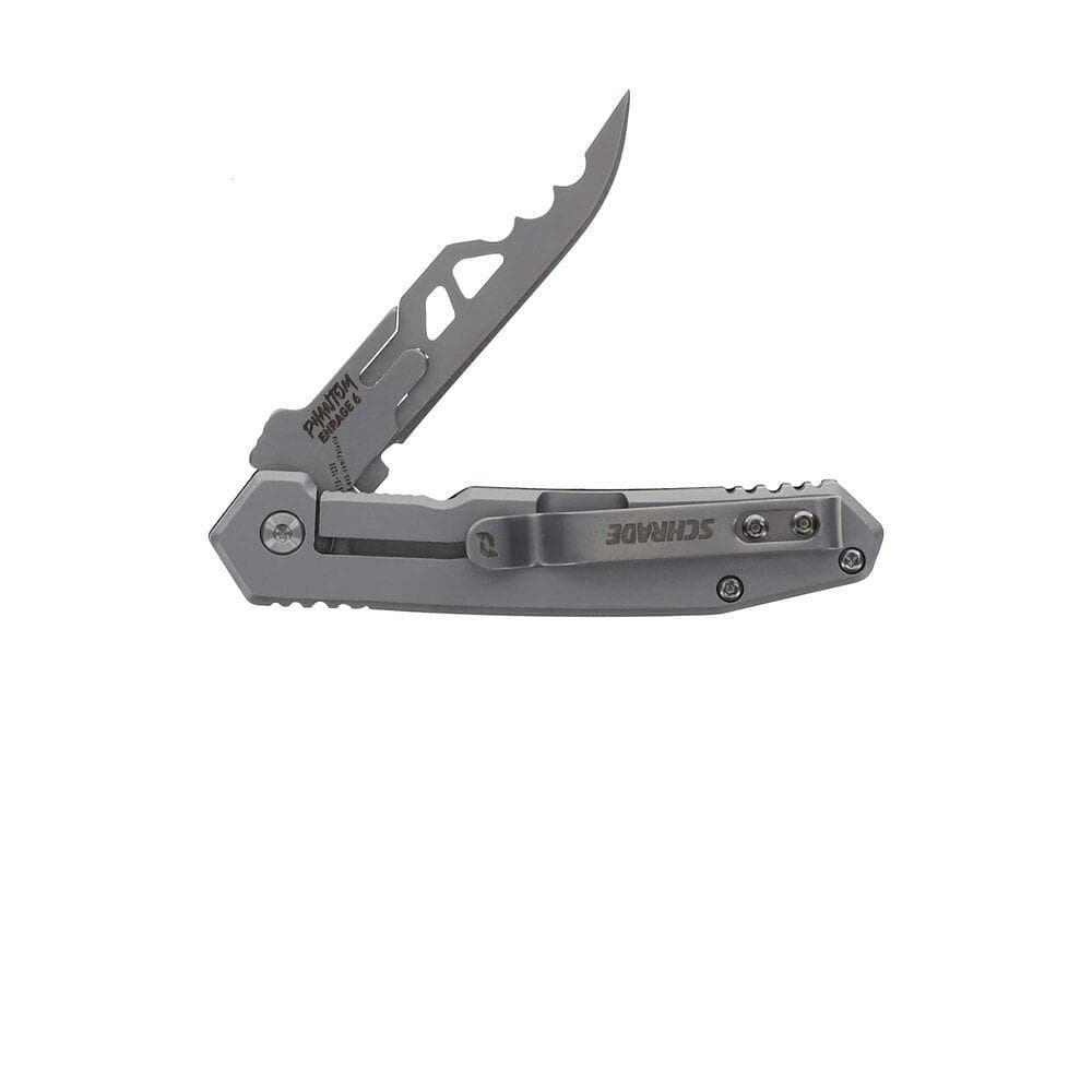 Schrade Phantom Enrage 6 Knife 2-1/5" Replaceable Blade Black