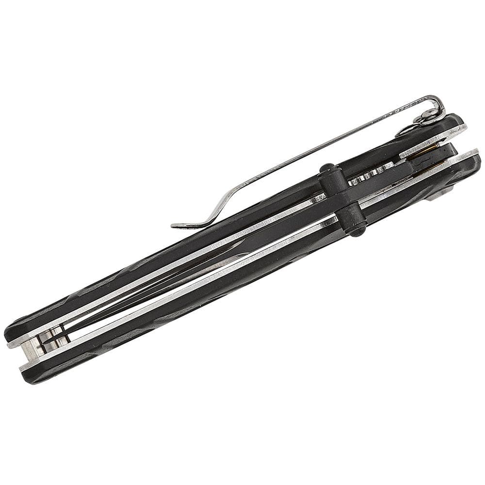 Smith & Wesson Extreme Ops Folding Knife 3" Drop Point Blade Two Tone Black Silver
