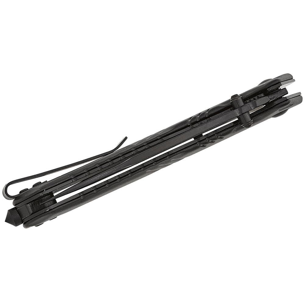 Smith & Wesson Extreme Ops Folding Knife 3-1/2" Tanto Blade Black with Glass Breaker
