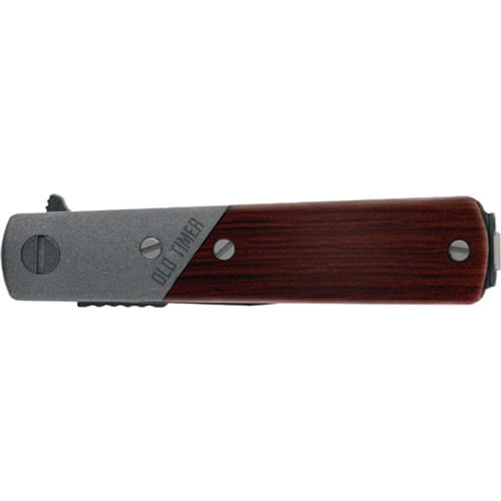 Old Timer Frontier Barlow Folding Knife 2-3/4" Clip Point Blade Brown Box