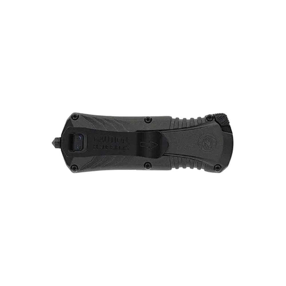 Smith & Wesson M&P Compact OTF Folding Knife 1-9/10" Spear Point Blade Grey