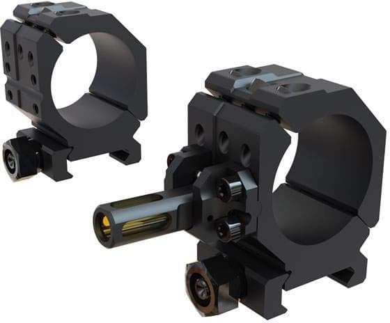 Wheeler Engineering 2-Piece Picatinny Rail Scope Rings 1" High