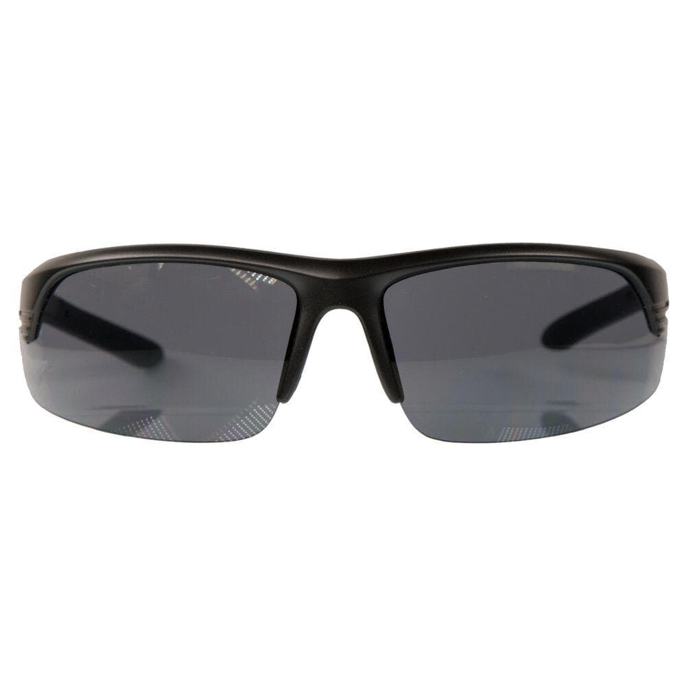 Smith & Wesson Corporal Shooting Glasses Half Frame Black with Smoke Lens
