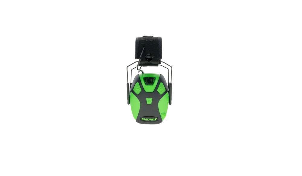 Caldwell E-Max Youth Pro Earmuffs - Neon Green 23db NRR