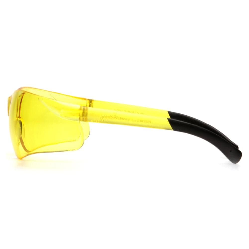 Pyramex Clear Mini Ztek Safety Glasses Amber with DP1000 32dB Earplugs