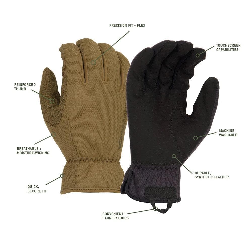 Pyramex Medium-Duty Operator Gloves Coyote Brown M
