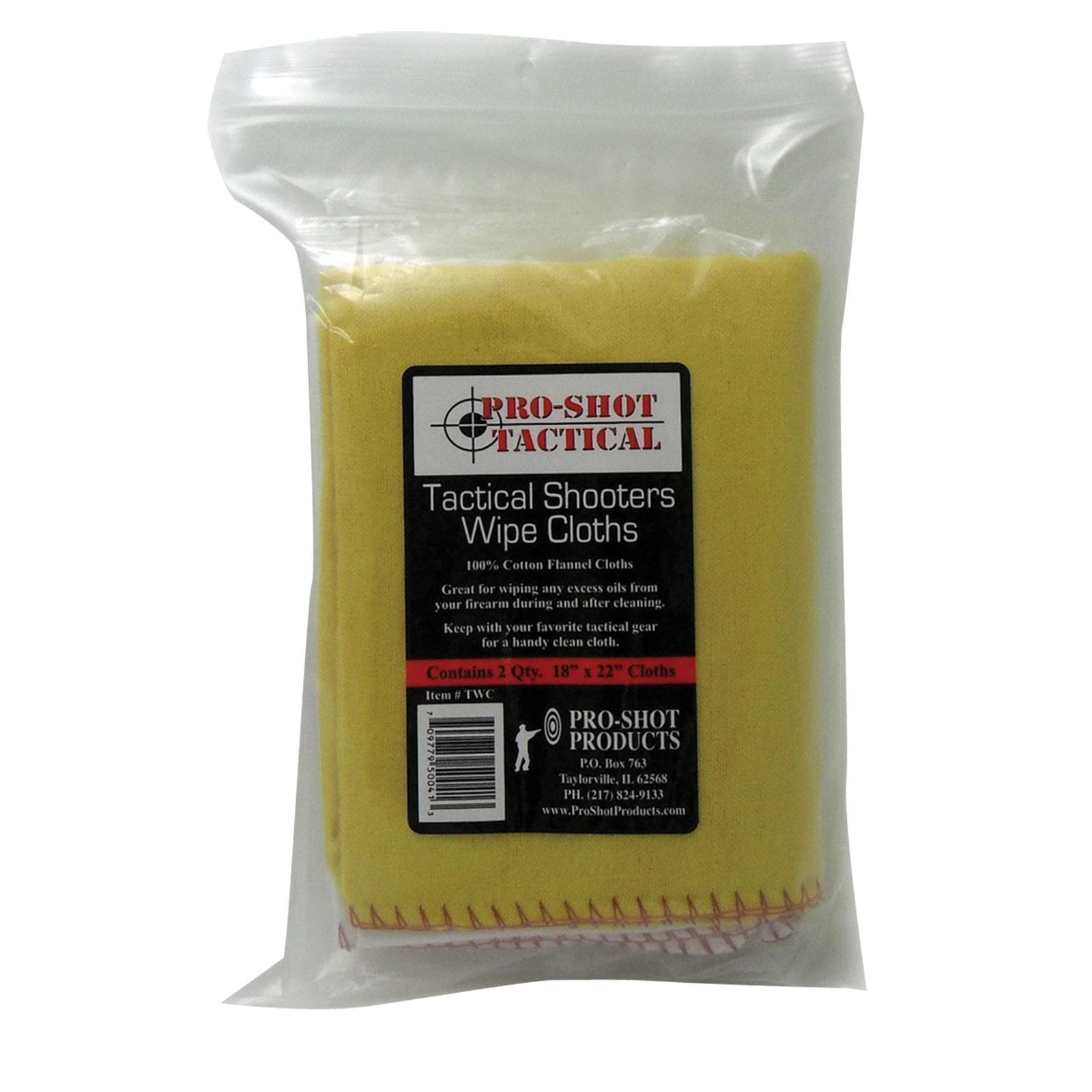 Pro-Shot Tactical Shooters Wipe Cloths