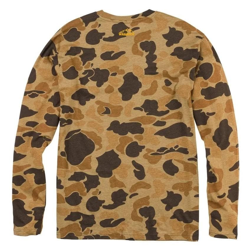 Browning Wasatch Long Sleeve T-Shirt Vintage Tan Camo XL