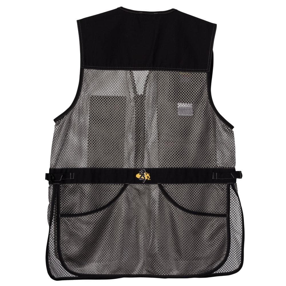 Browning Trapper Creek Mesh Shooting Vest Grey S