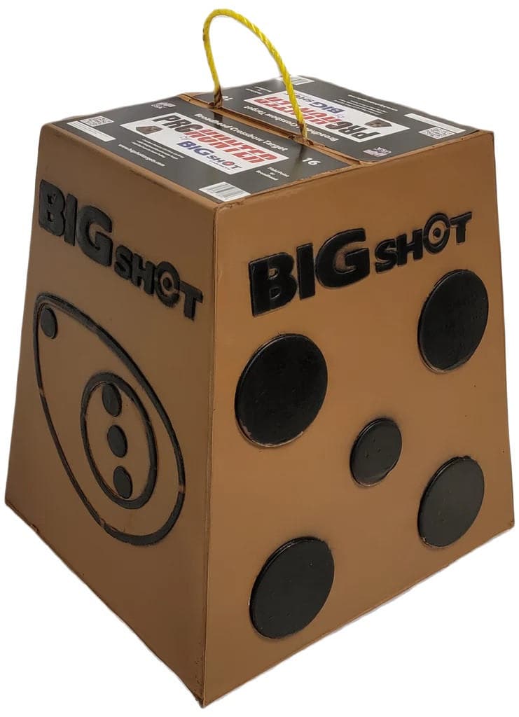 BIGshot Pro Hunter 16 Broadhead Target - Titan 16" W x 16" H x 13.5" D