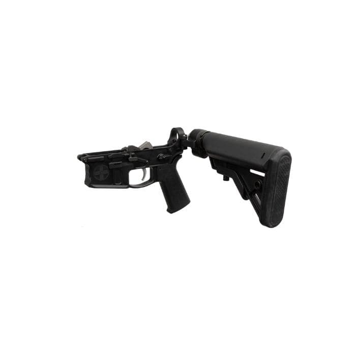 Shield Arms SA-15 Complete Folding Lower Receiver w/Rifle Stock - Black