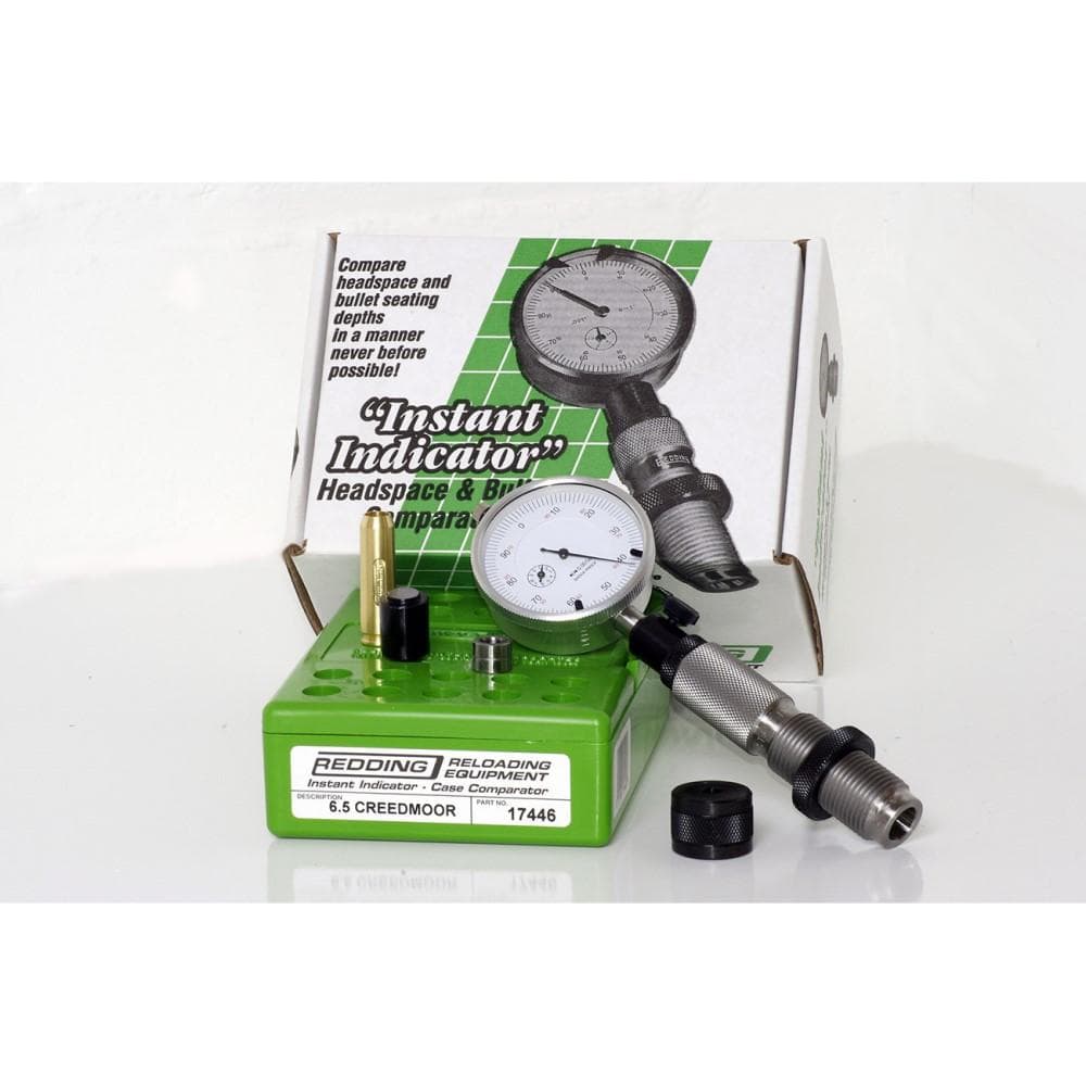 Redding Instant Indicator Headspace and Bullet Comparator With Dial Indicator 7mm PRC