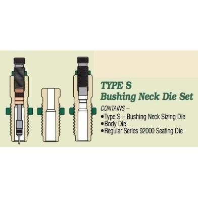 Redding Type S Bushing Neck Die Set 6mm Dasher