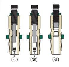 Redding Deluxe Die Set for Bottleneck Cases .24 Nosler