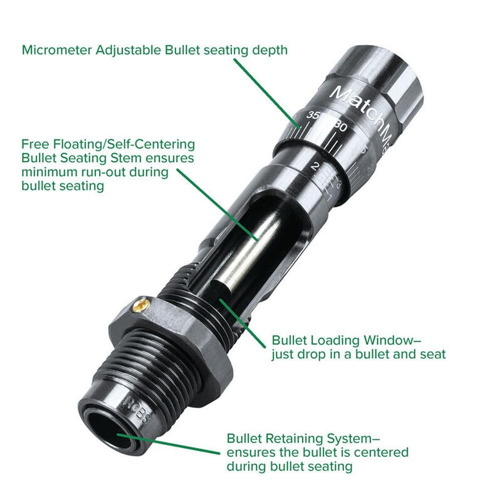 RCBS Matchmaster Competition Seating Die .260 Remington