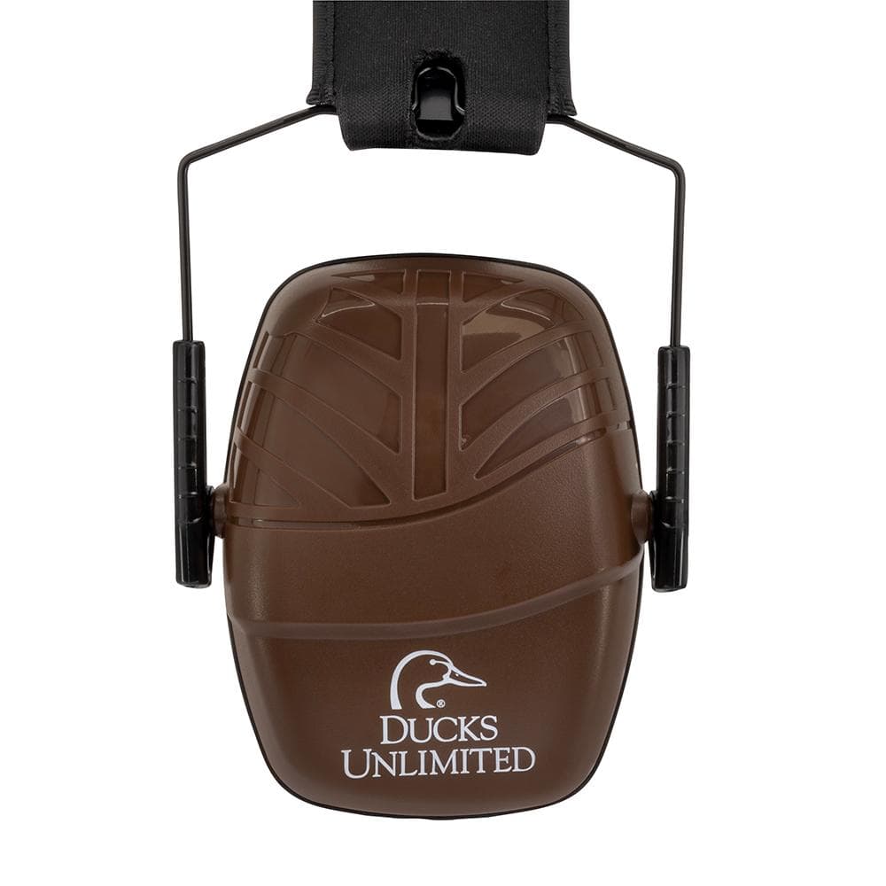 Ducks Unlimited Low Profile Passive Ear Muffs 23dB Brown