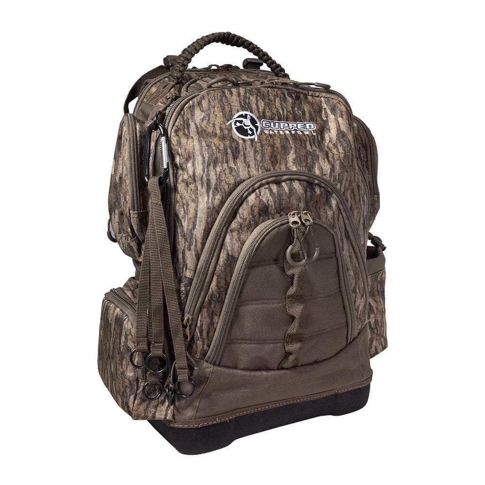 Cupped Waterfowl Hunting Backpack Mossy Oak Bottomland