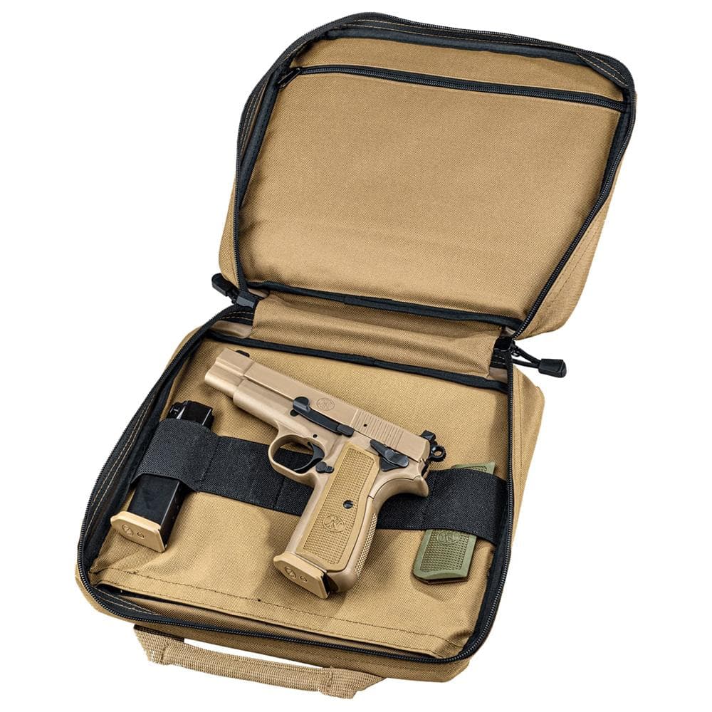 FN High Power Handgun 9mm Luger 10rd Magazines(2) 4.7" Barrel Black Slide/Frame