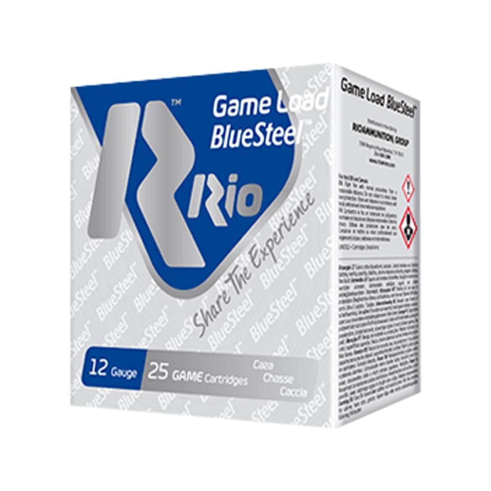 RIO Game Load BlueSteel 12ga 2-3/4" 1-1/8oz 1400 fps #7 25/ct