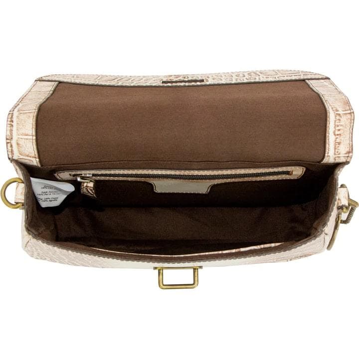 Smith & Wesson Croc Crossbody Concealed Carry Purse Beige
