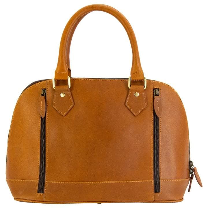 Smith & Wesson Classic Satchel Concealed Carry Purse Tan