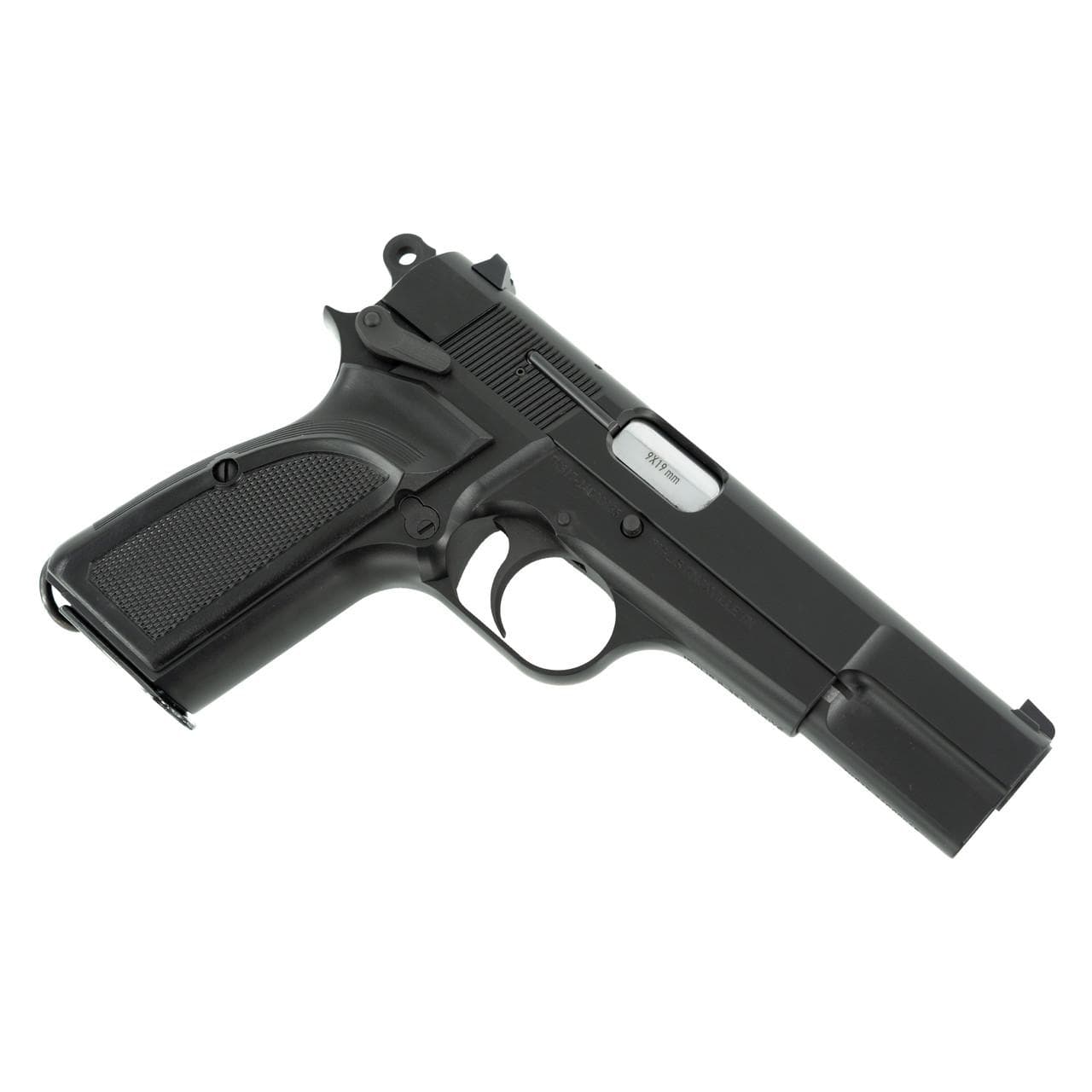 SDS Imports Inglis L9A1 Hi-Power Handgun 9mm Luger 15rd Magazines(2) 4.7'' Barrel Black Chromate Finish