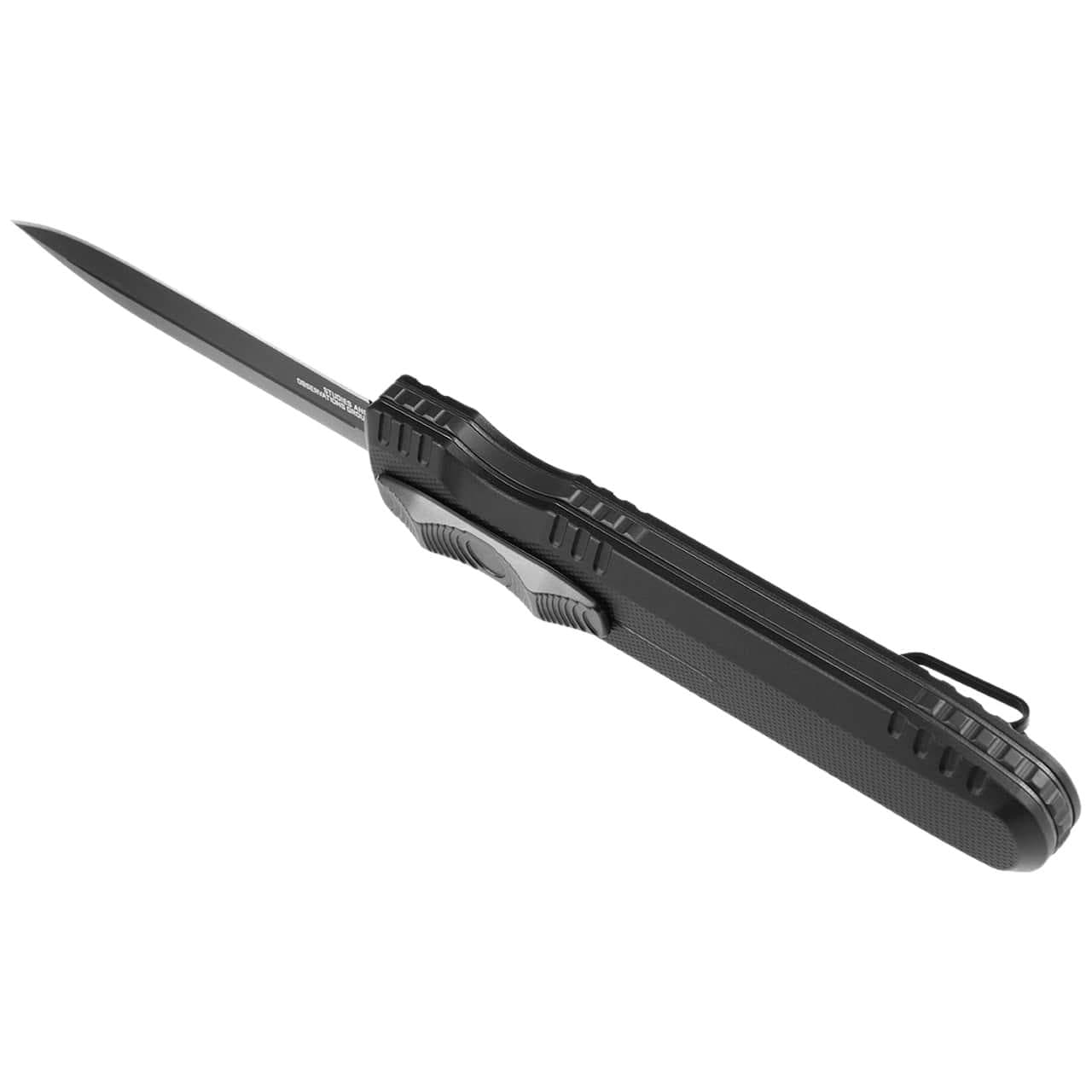 SOG Pentagon OTF Blackout Knife 3.79" Blade Black