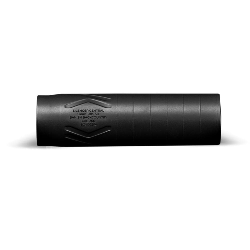 BANISH Backcountry Direct Thread Suppressor .308 Win Titanium 5/8"x24 Black 5.5" Length