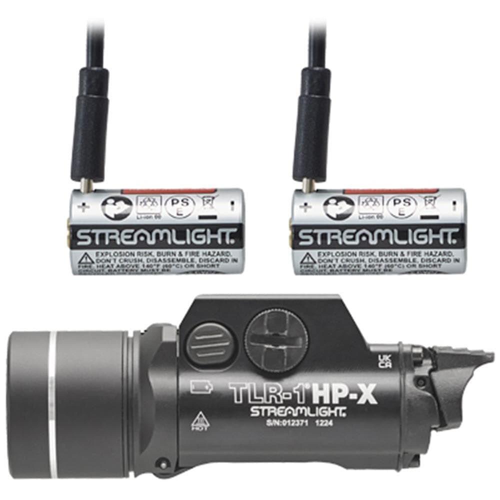 Streamlight TLR-1 HP-X Handgun Weapon Light 1300 Lumen SL-B9 Batteries Included Black