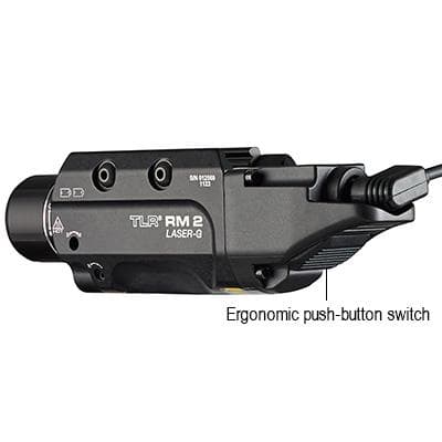 Streamlight TLR RM 2 Laser G Rail Mounted Tactical Weapon Light Black Light Only