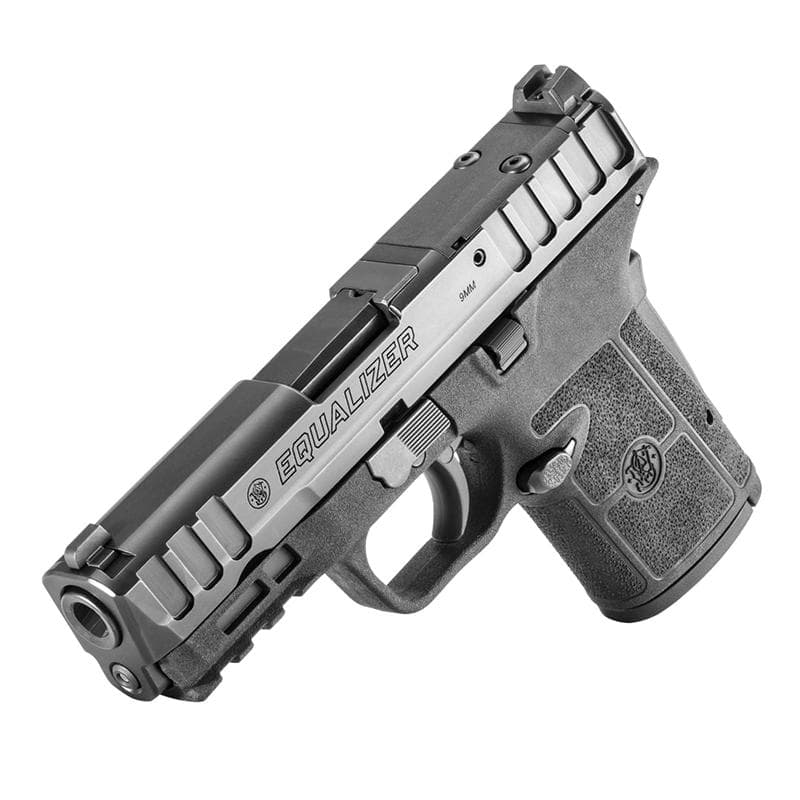 S&W Equalizer NTS Handgun 9mm Luger 10rd & 13rd &15rd Magazines 3.675" Barrel Black
