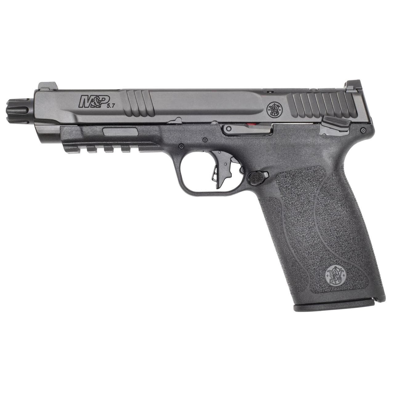 S&W M&P 5.7 OR Compliant Handgun 5.7x28mm 10rd Magazines(2) 5" Non-Threaded Barrel Black