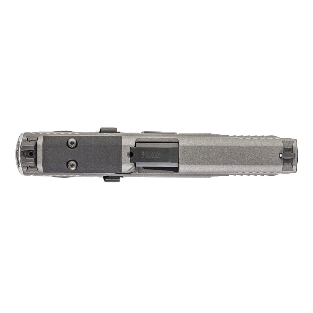 S&W M&P 9 M2.0 Metal OR Optic Ready Handgun 9mm Luger 10rd Magazines(2) 4.25" Barrel No Thumb Safety Tungsten Gray
