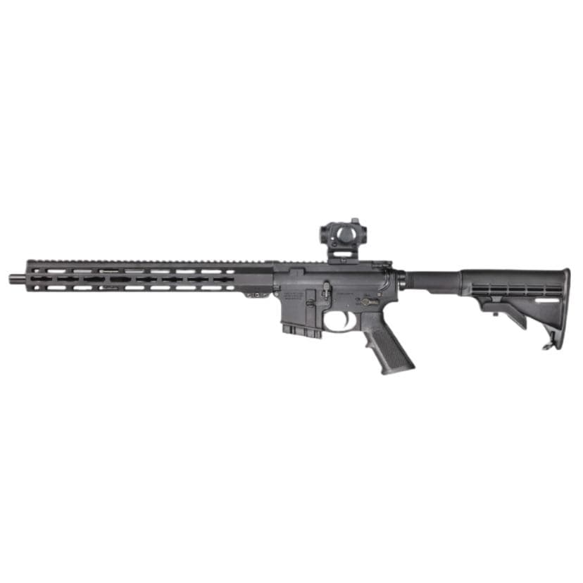 S&W M&P 15 Sport III Rifle Bundle 5.56mm 10rd Magazine(1) 16" Barrel M-LOK Handguard Black w/CTS-106 Red Dot