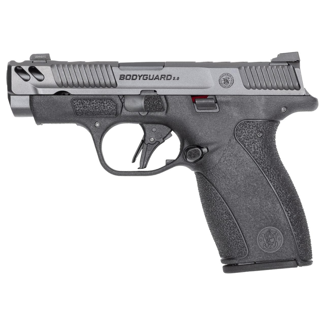 S&W PC Bodyguard 2.0 Carry Comp Handgun .380 Auto 10(1)&12(1)rd Magazines 3.1? Ported Barrel No Manual Safety