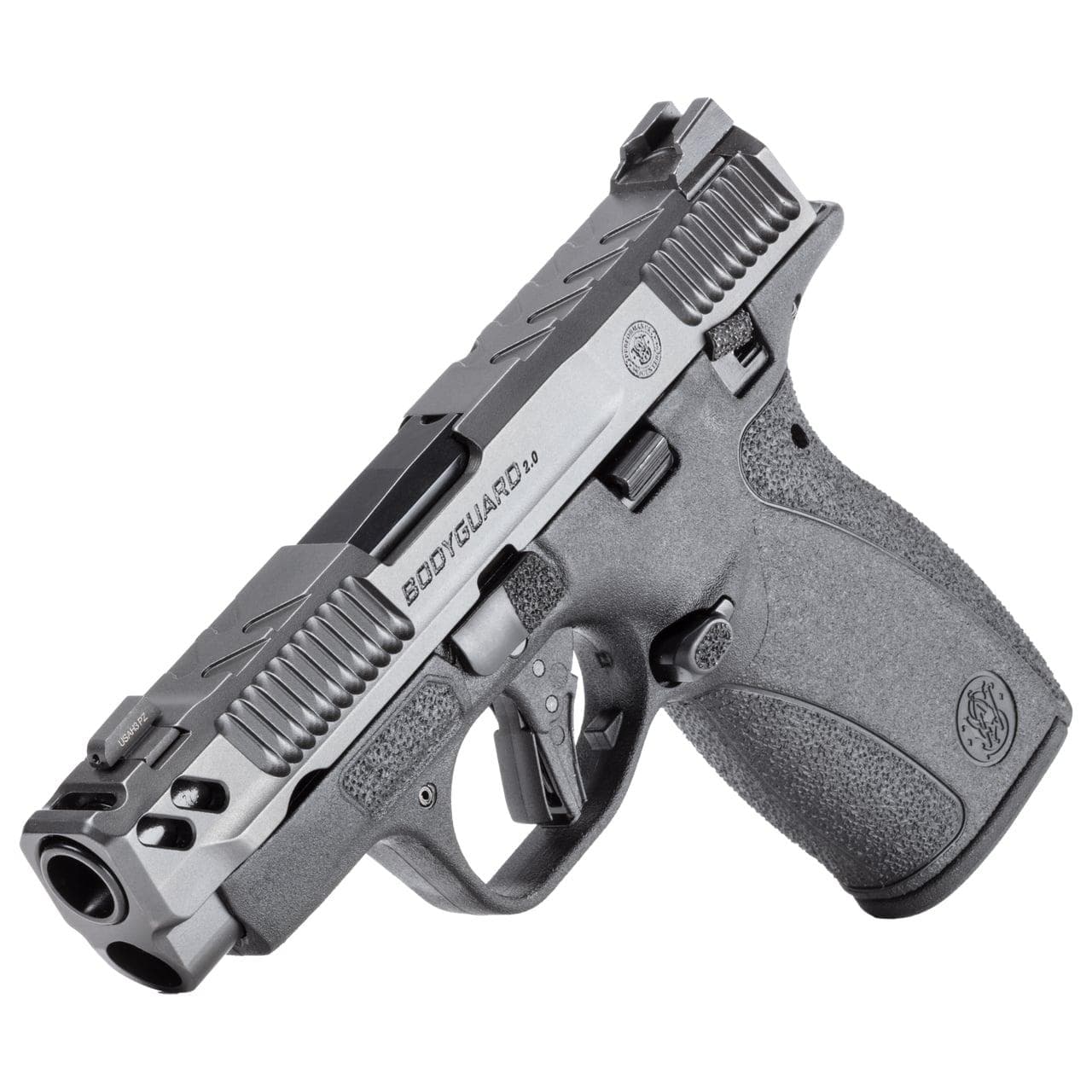 S&W PC Bodyguard 2.0 Carry Comp Handgun .380 Auto 10rd Magazines(2) 3.1? Ported Barrel Manual Safety