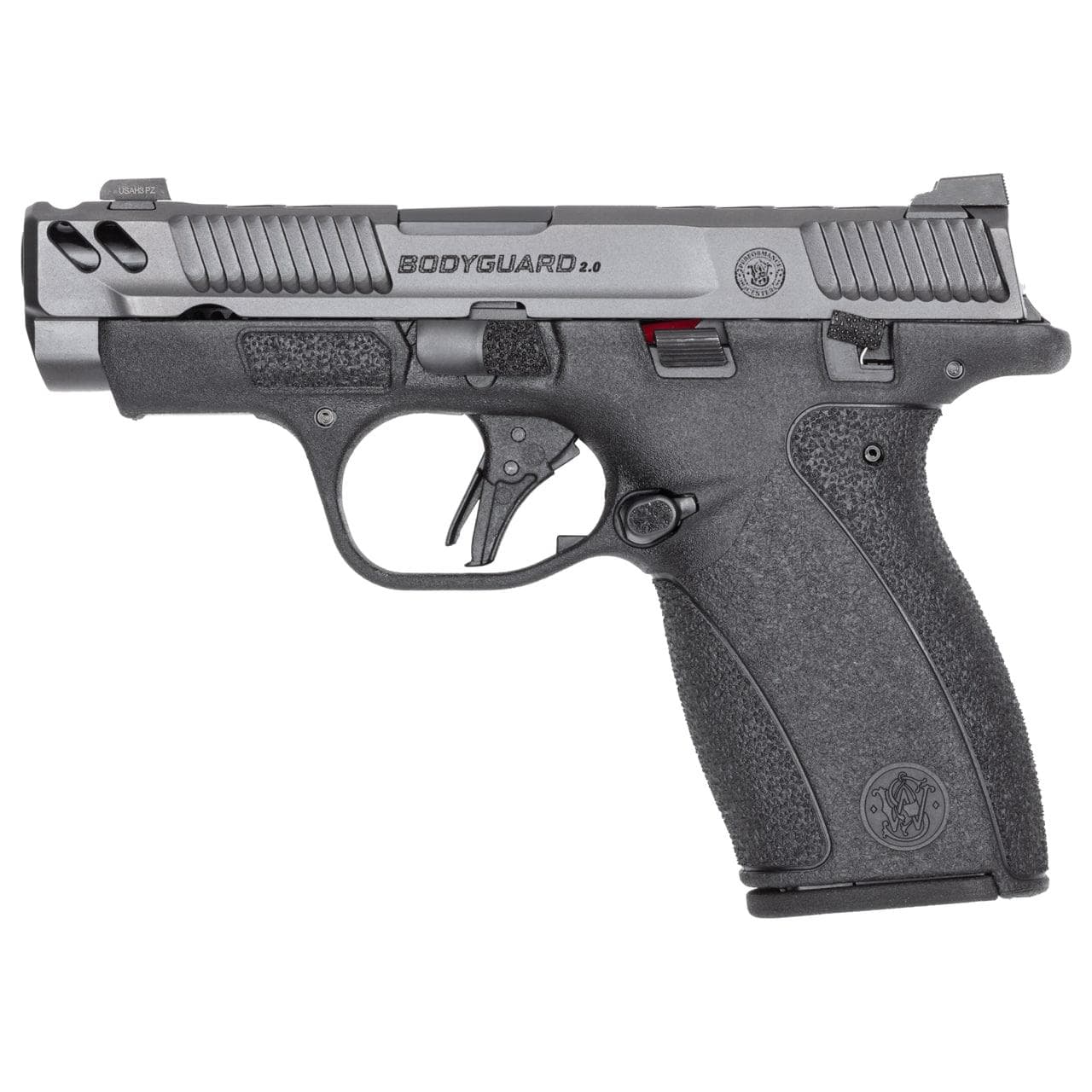 S&W PC Bodyguard 2.0 Carry Comp Handgun .380 Auto 10rd Magazines(2) 3.1? Ported Barrel Manual Safety