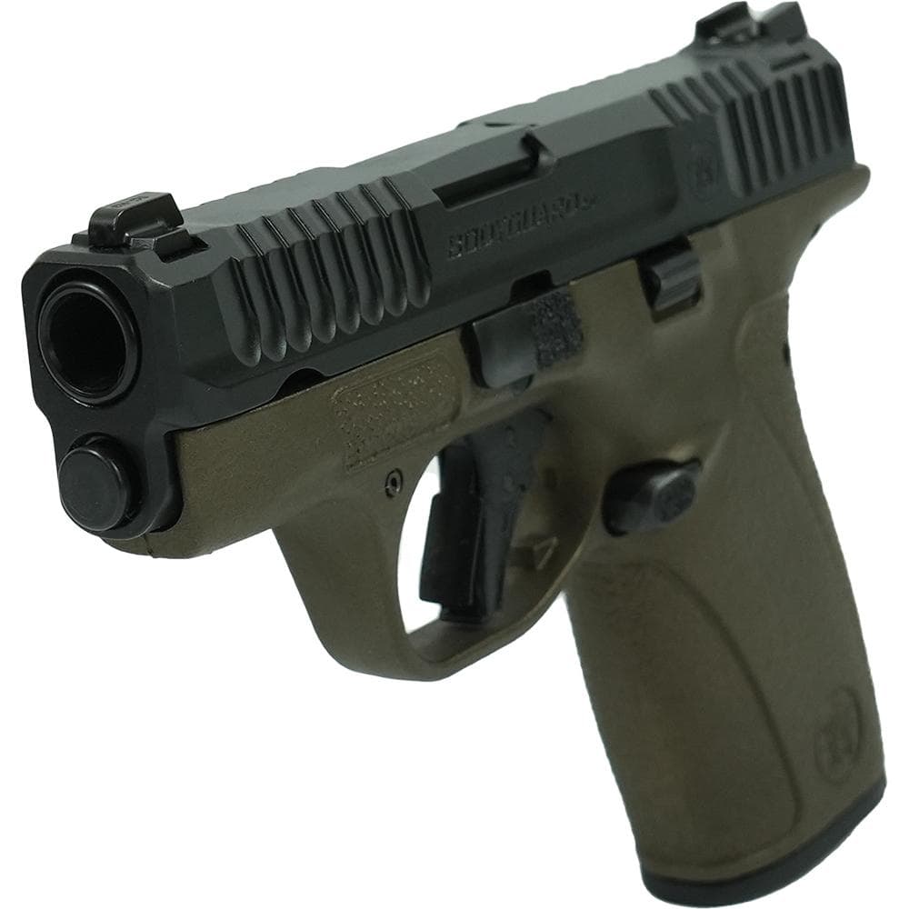 S&W Exclusive "Mid-Bro" M&P Bodyguard 2.0 No Thumb Safety Handgun .380 Auto 10(1)&12(1)rd Magazines 2.75" Barrel Midnight Bronze Grip