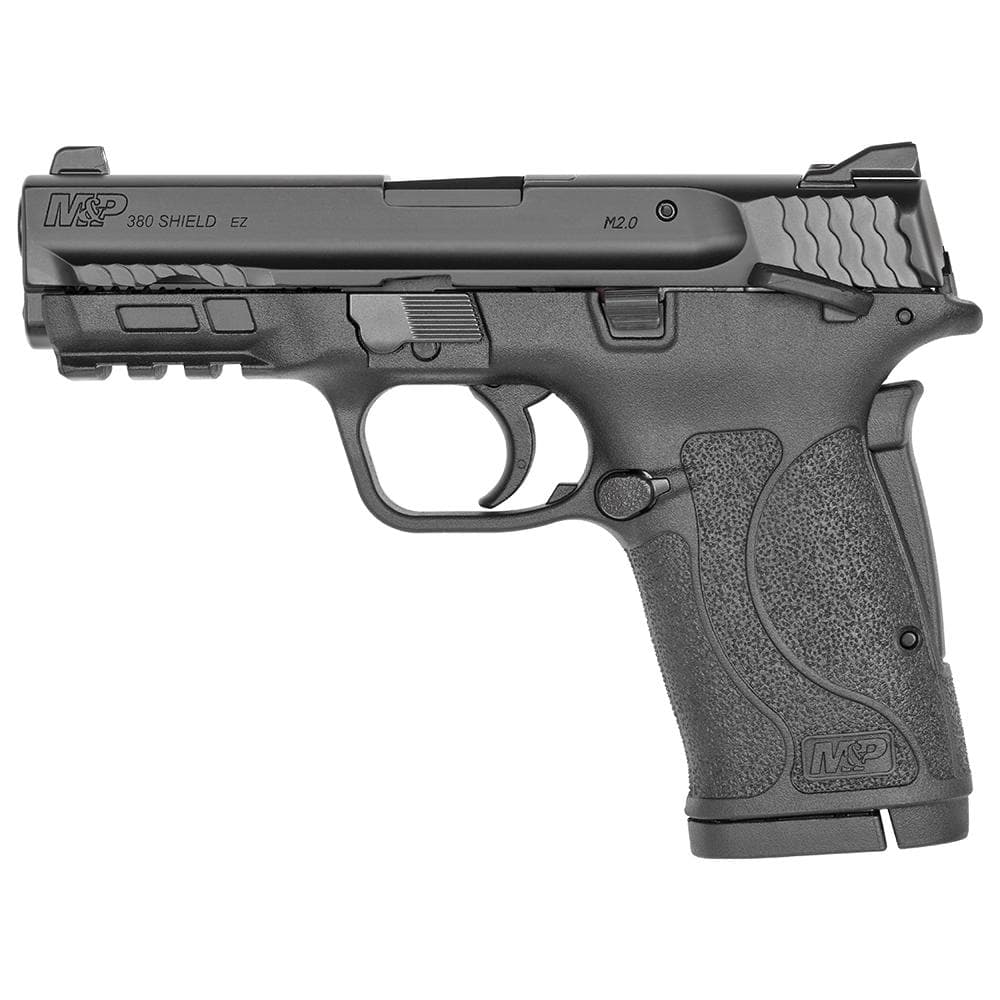 Smith & Wesson M&P380 Shield EZ M2.0 Handgun Bundle .380 Auto 8rd Magazines (5) 3.68" Barrel Black with Case
