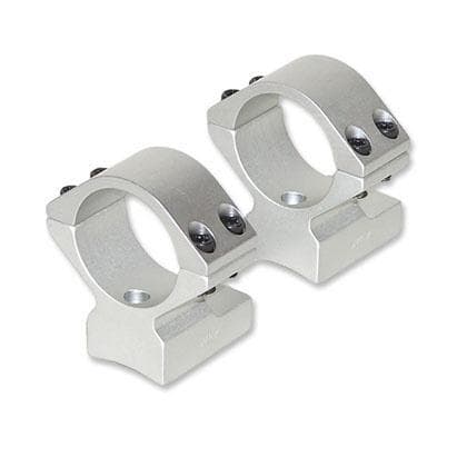 Talley Lightweight Alloy Mount Combo - Silver 1" Medium Kimber 8400