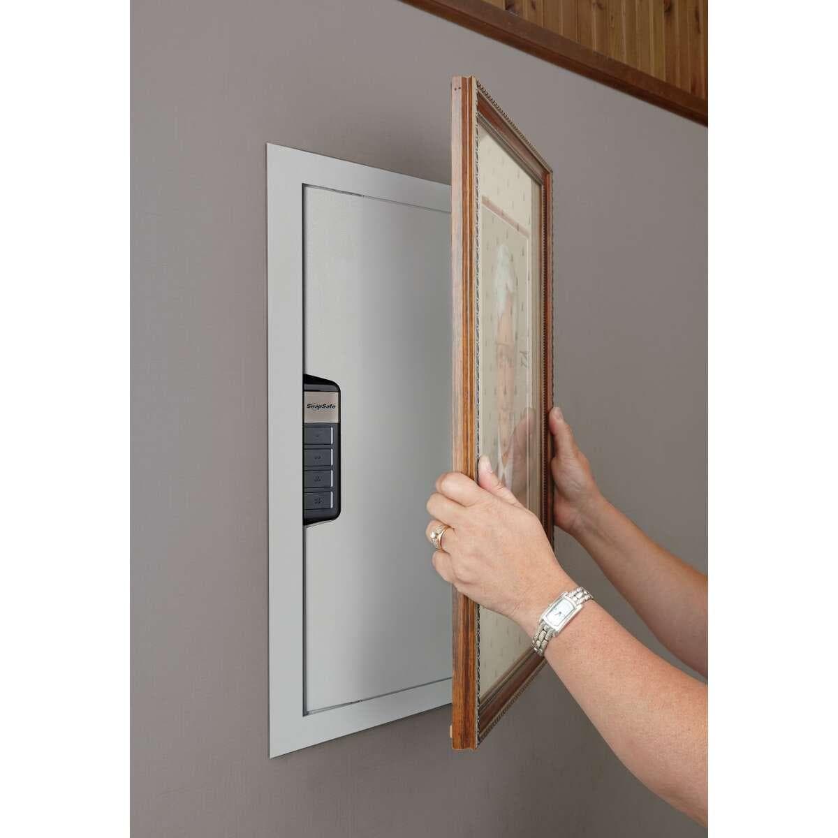 SnapSafe In-Wall Safes Electronic In Wall