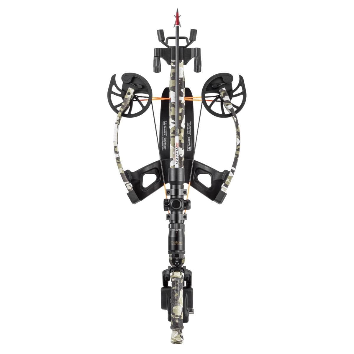 Wicked Ridge Fury 410 De-Cock Crossbow ACUdraw RangeMaster Pro Scope Camo