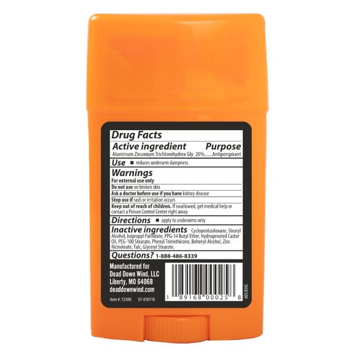 Dead Down Wind Antiperspirant/Deodorant - 2.25 oz