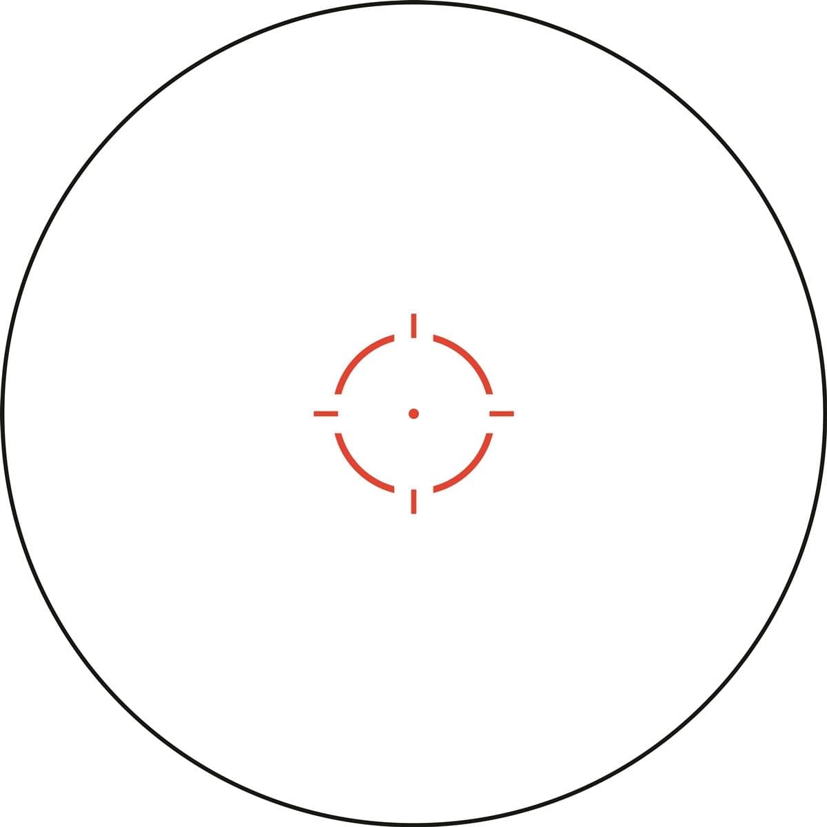 Trijicon MRO HD Patrol Combo 1x25 68 MOA Reticle 2MOA Dot